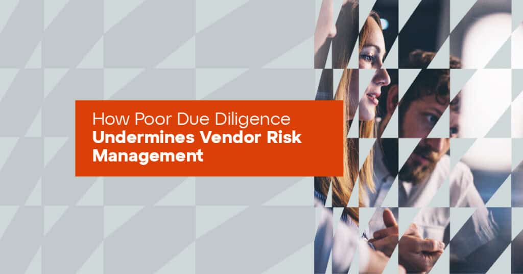 Risk management in vendor due diligence for supply chain security and compliance.